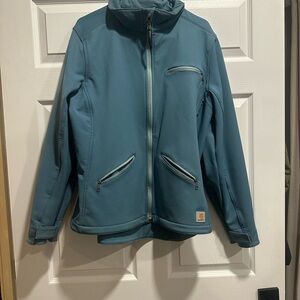 Carhartt Teal Softshell Jacket